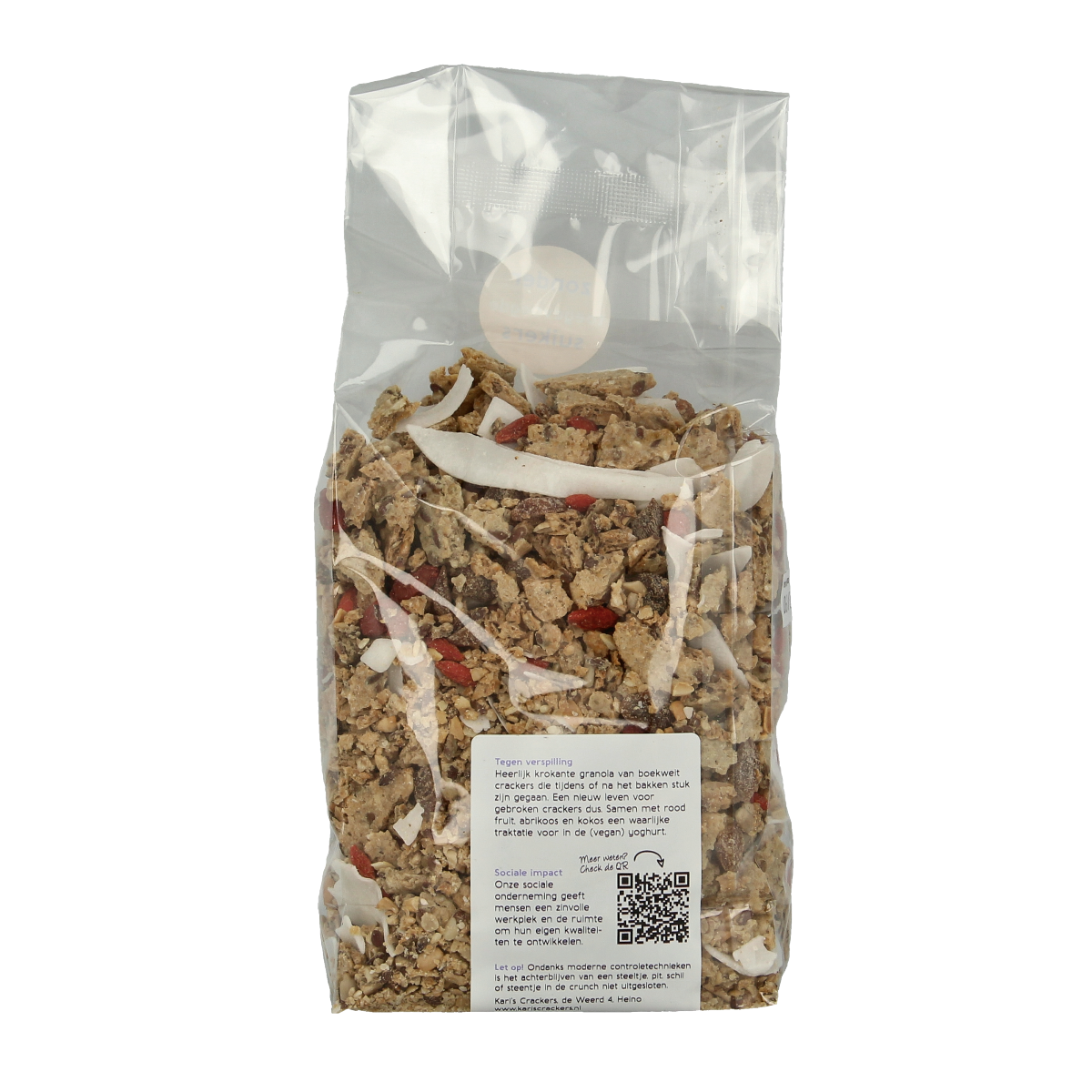 Kari's Crunch  Granola boekweit rood fruit bio 330.00 Gram