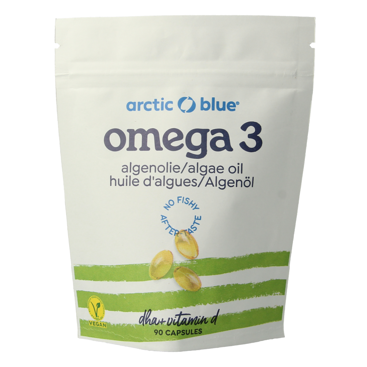 Arctic Blue Algenolie DHA met vitamine D 90.00 Softgels