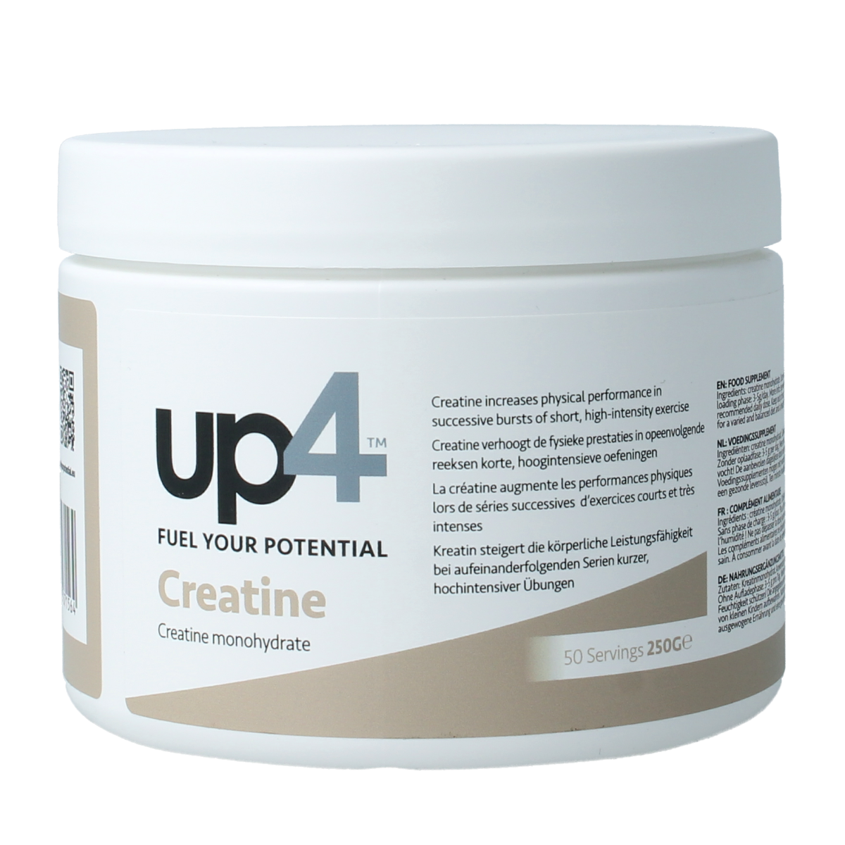 UP4 Creatine poeder 250.00 Gram
