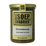 Kleinstesoepfabriek Groentesoep met munt en miso bio 400 Milliliter