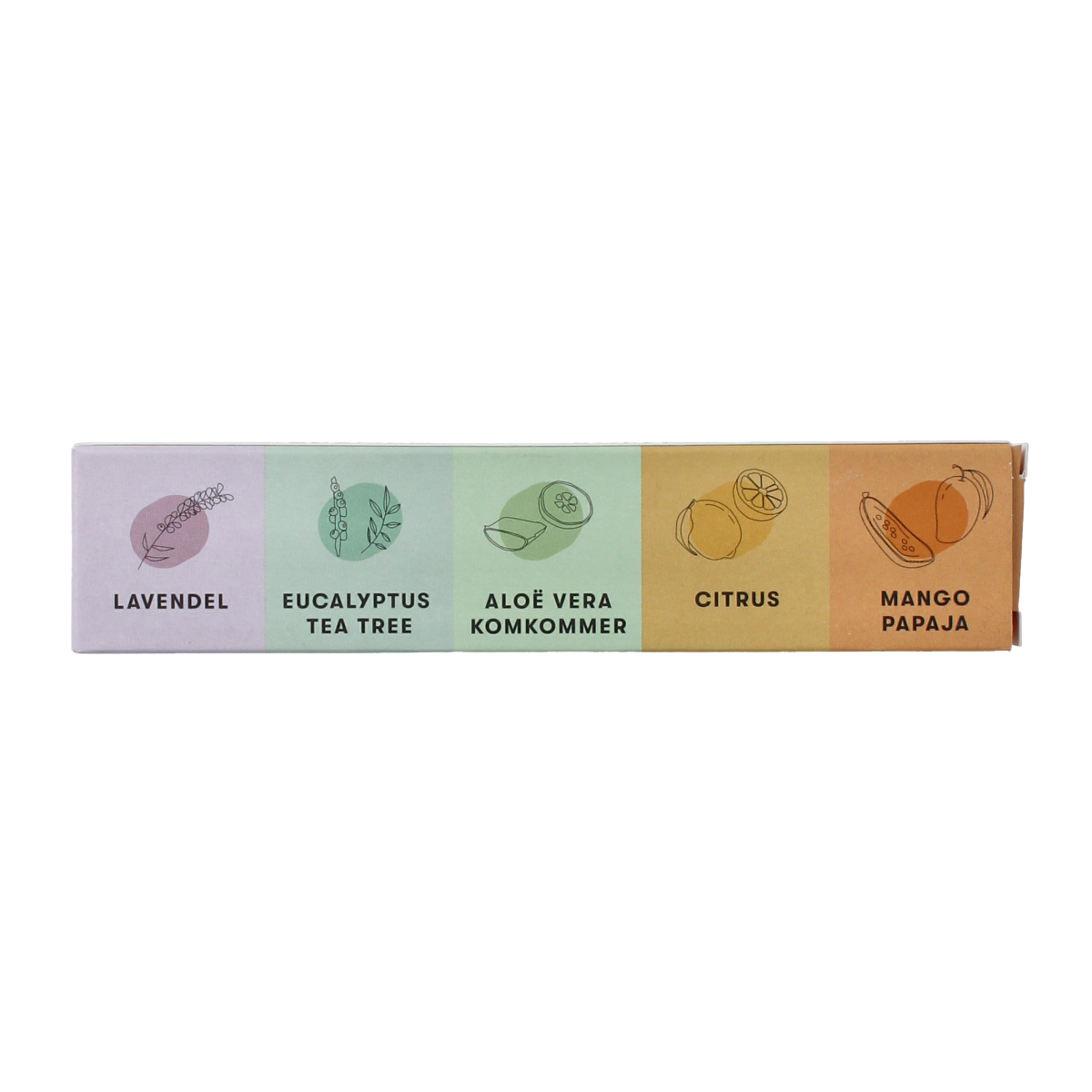 Solyd Discovery Set Shampoo Bars 5 x 12 gram 50.00 Gram