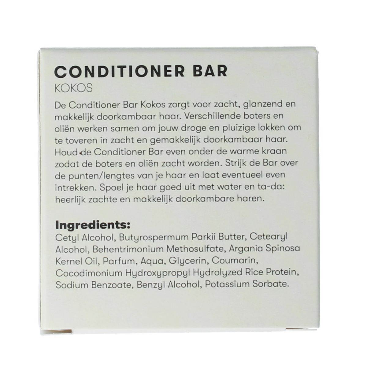 Shampoobars Conditioner bar kokos 45.00 Gram