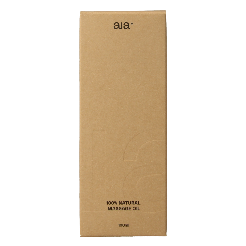 Aia* Massageolie natuurlijk 100 Milliliter