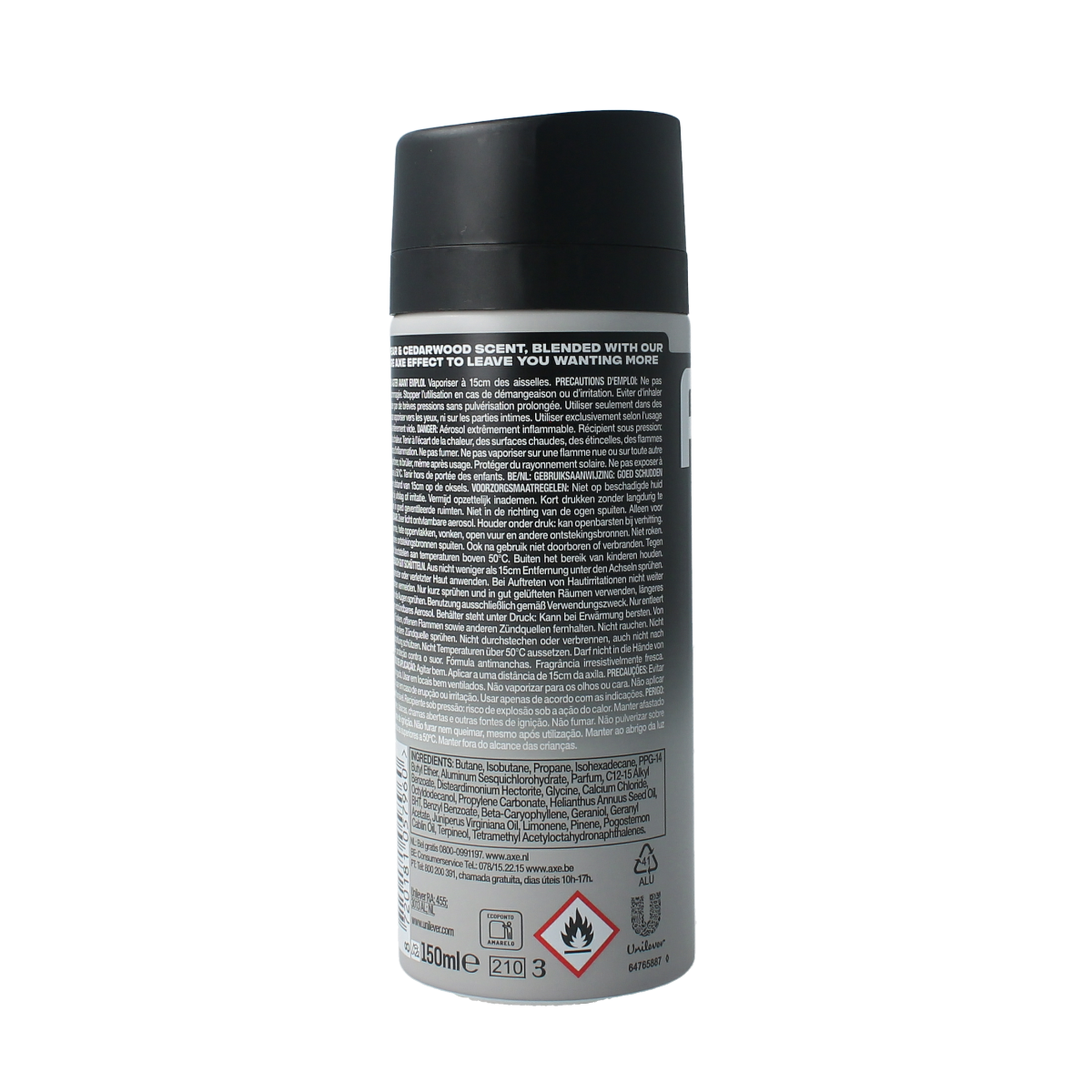 AXE Anti perspirant black 150.00 Milliliter