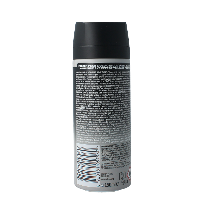 AXE Anti perspirant black 150 Milliliter
