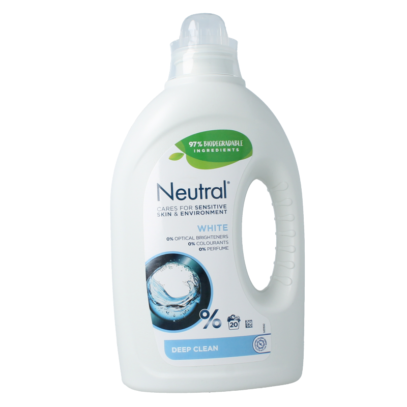 Neutral Wasmiddel wit 1 Liter