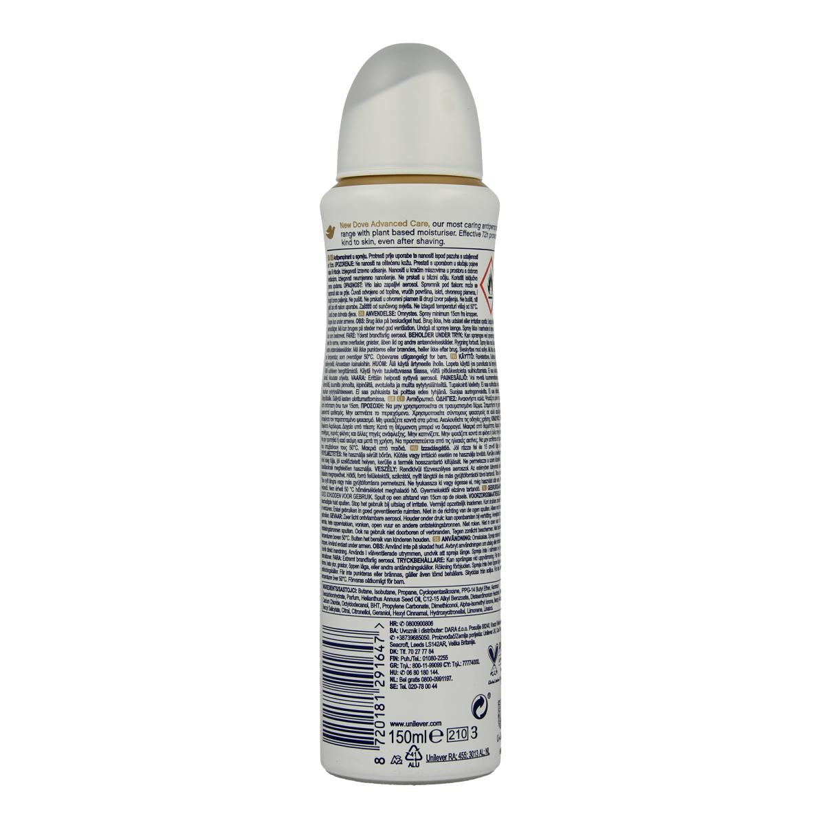 Dove Deodorant spray matcha & sakura 150.00 Milliliter
