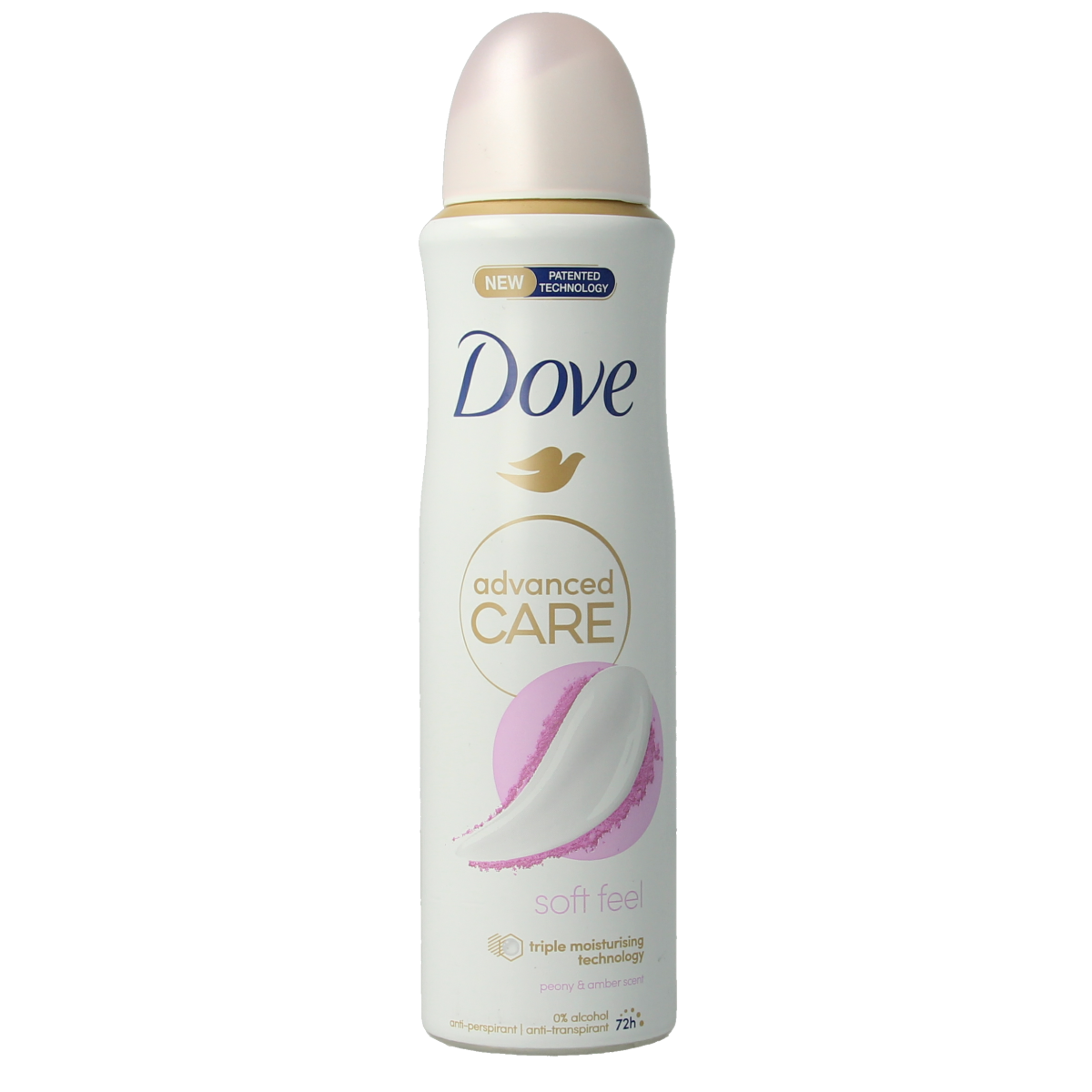 Dove Deodorant spray soft feel 150.00 Milliliter