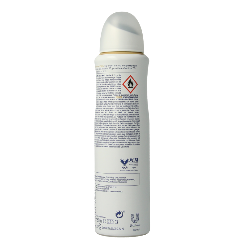 Dove Deodorant clean touch 150 Milliliter