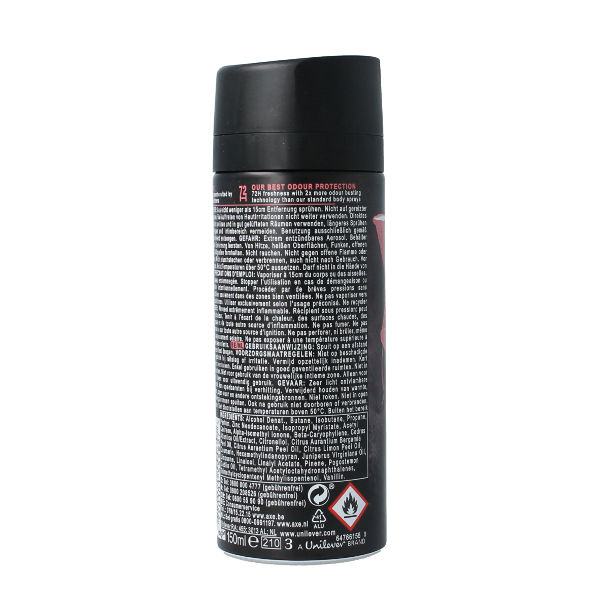 AXE Deodorant bodyspray cocoa velvet 150.00 Milliliter