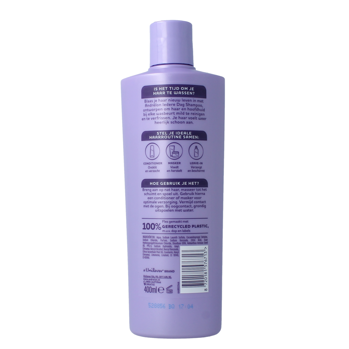 Andrelon Shampoo iedere dag 400.00 Milliliter
