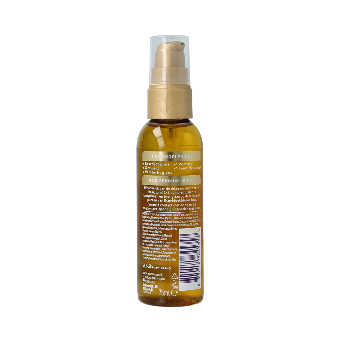 Andrelon Serum oil & care 75.00 Milliliter