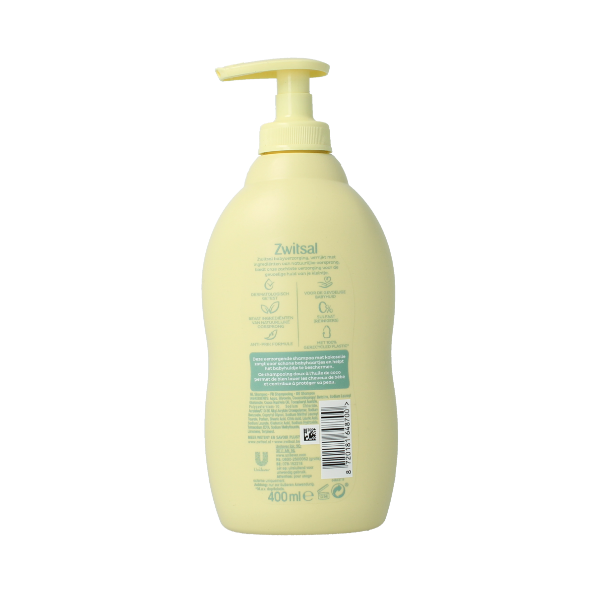 Zwitsal Shampoo 400.00 Milliliter