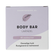 Shampoobars Body bar lavendel 60.00 Gram