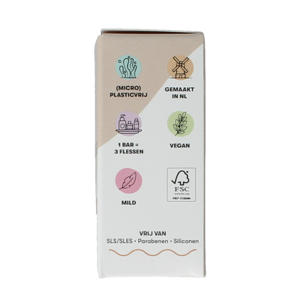 Shampoobars Body bar scrub honing 60.00 Gram