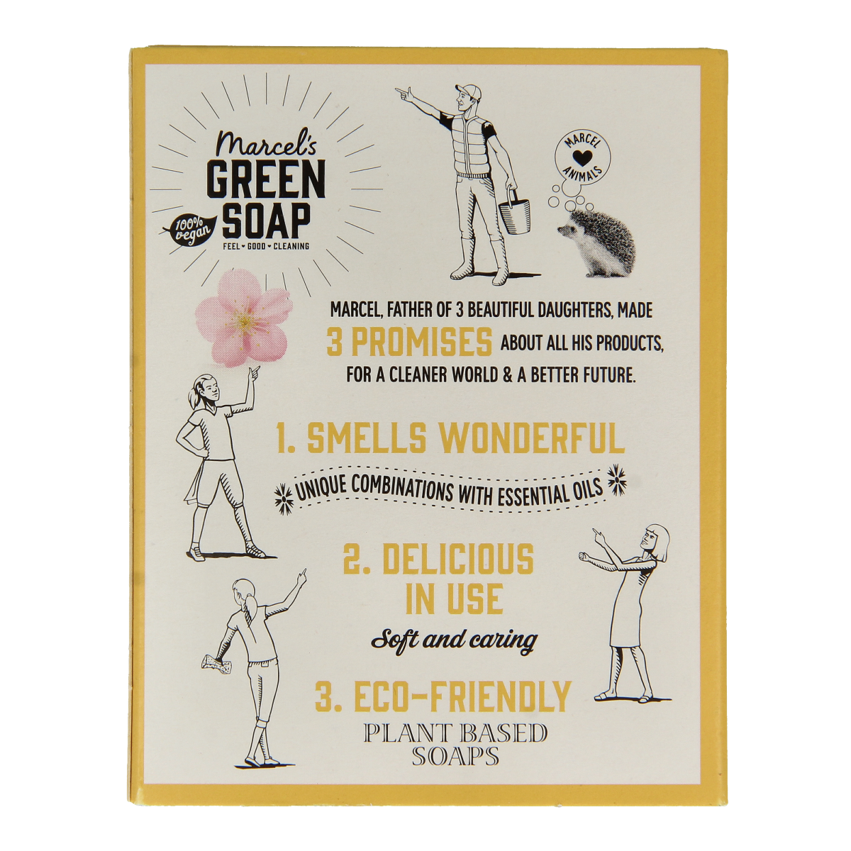 Marcel's Green Soap Conditioner bar vanilla & cherry blossom 60.00 Gram