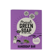 Marcel's Green Soap Handzeep bar lavender & rosemary 90.00 Gram