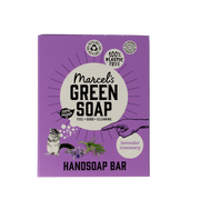 Marcel's Green Soap Handzeep bar lavender & rosemary 90 Gram