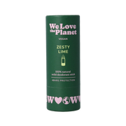 We Love Deodorant stick zesty lime 40.00 Gram
