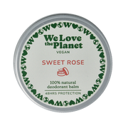 We Love Deodorant balm sweet rose vegan 35.00 Gram