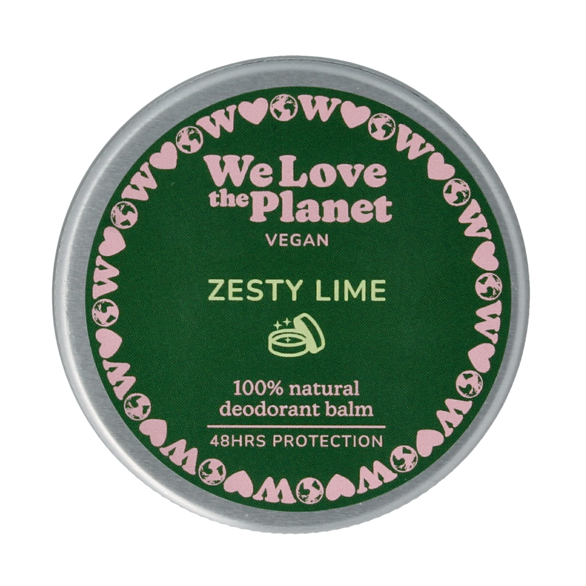 We Love The Planet Deodorant balm zesty lime vegan 35.00 Gram