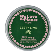 We Love The Planet Deodorant balm zesty lime vegan 35.00 Gram