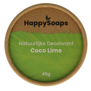 Happysoaps Deodorant kokos en limoen 45 Gram