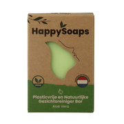 Happysoaps Gezichtsreiniger bar aloe vera 70 Gram