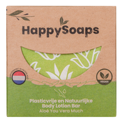 Happysoaps Bodylotion bar aloe you vera much 70 Gram