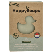 Happysoaps Baby shampoo & body wash aloe you very much 80 Gram