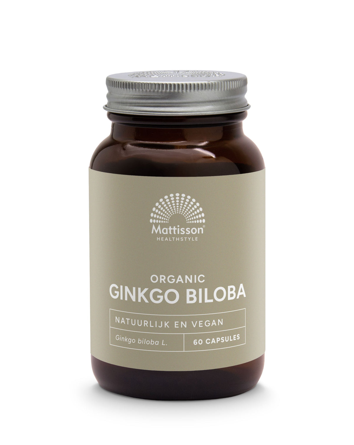 Mattisson Ginkgo biloba bio 60.00 Vegetarische capsules