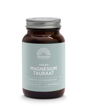 Mattisson Magnesium tauraat met p-5-p 60.00 Vegetarische capsules