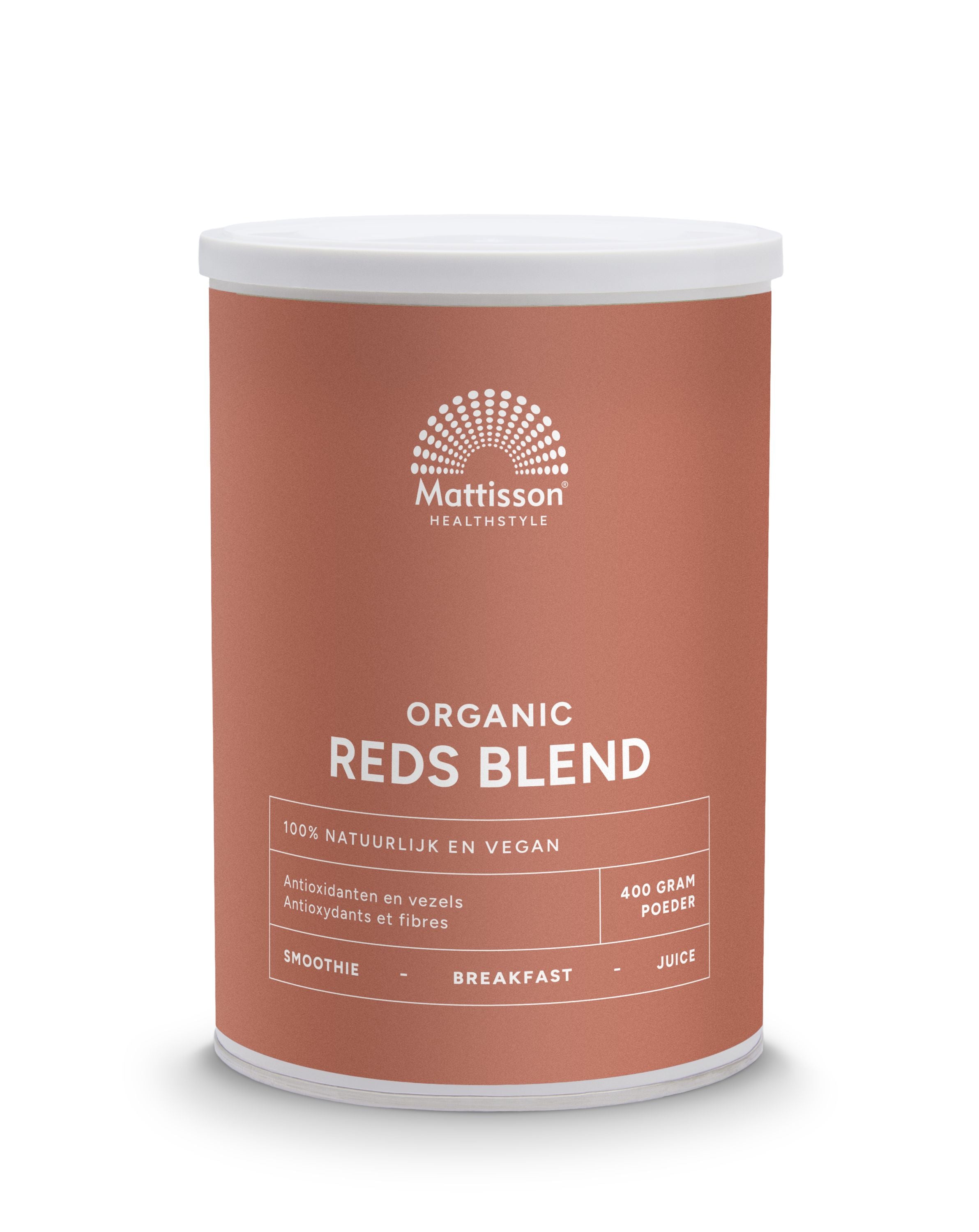 Mattisson Reds blend poeder organic bio 400.00 Gram