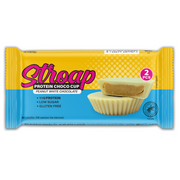 Stroap Protein choco cup peanut white chocolate 42 Gram