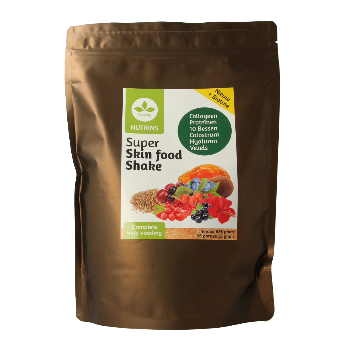 Nutrins  Super skin food maaltijdshake 585.00 Gram