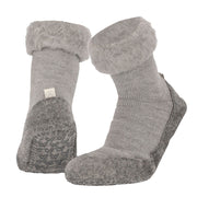 Apollo Huisslof wol anti-slip grijs 43/44 1 Paar