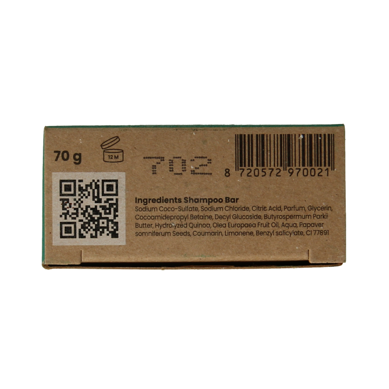 Happysoaps Shampoobar totally coco nuts 70 Gram