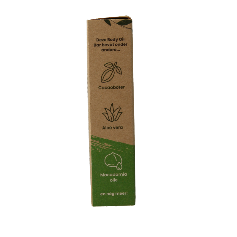 Happysoaps Baby & kids body oil bar aloe you very much 60 Gram