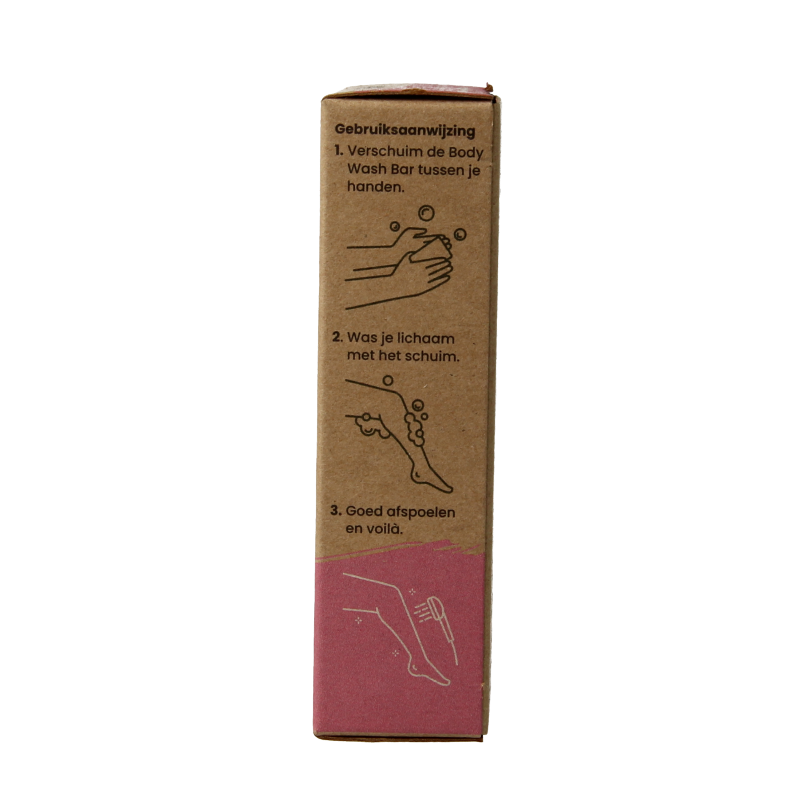 Happysoaps Body bar la vie en rose 100 Gram