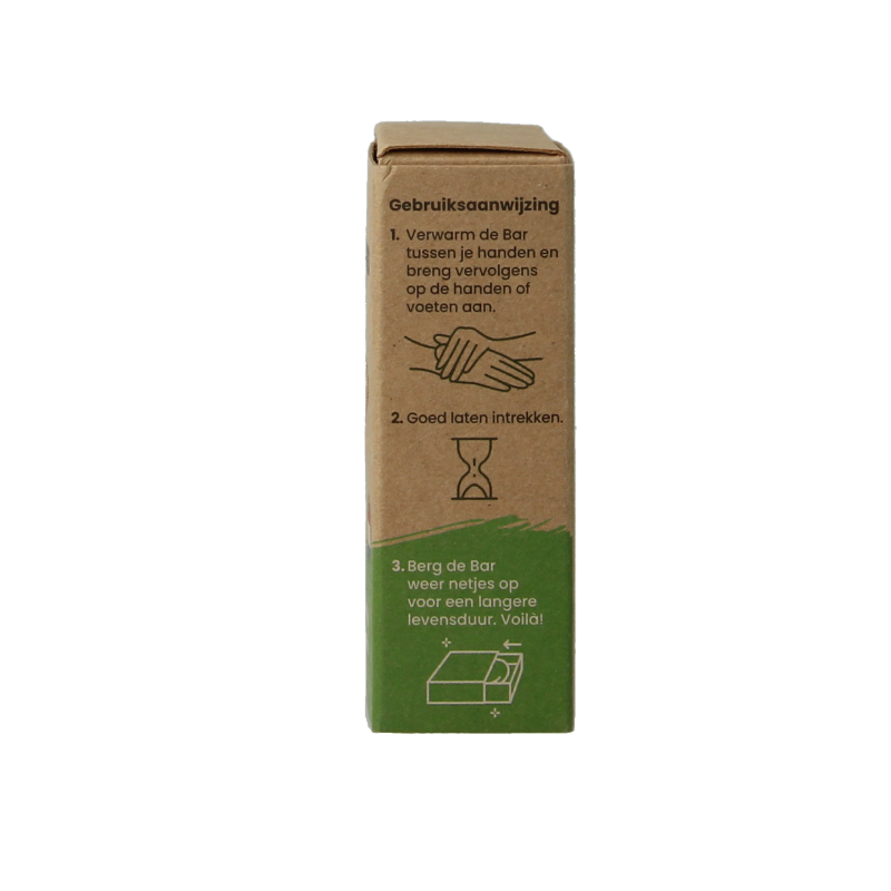 Happysoaps Hand & voetcreme bar aloe vera 40 Gram