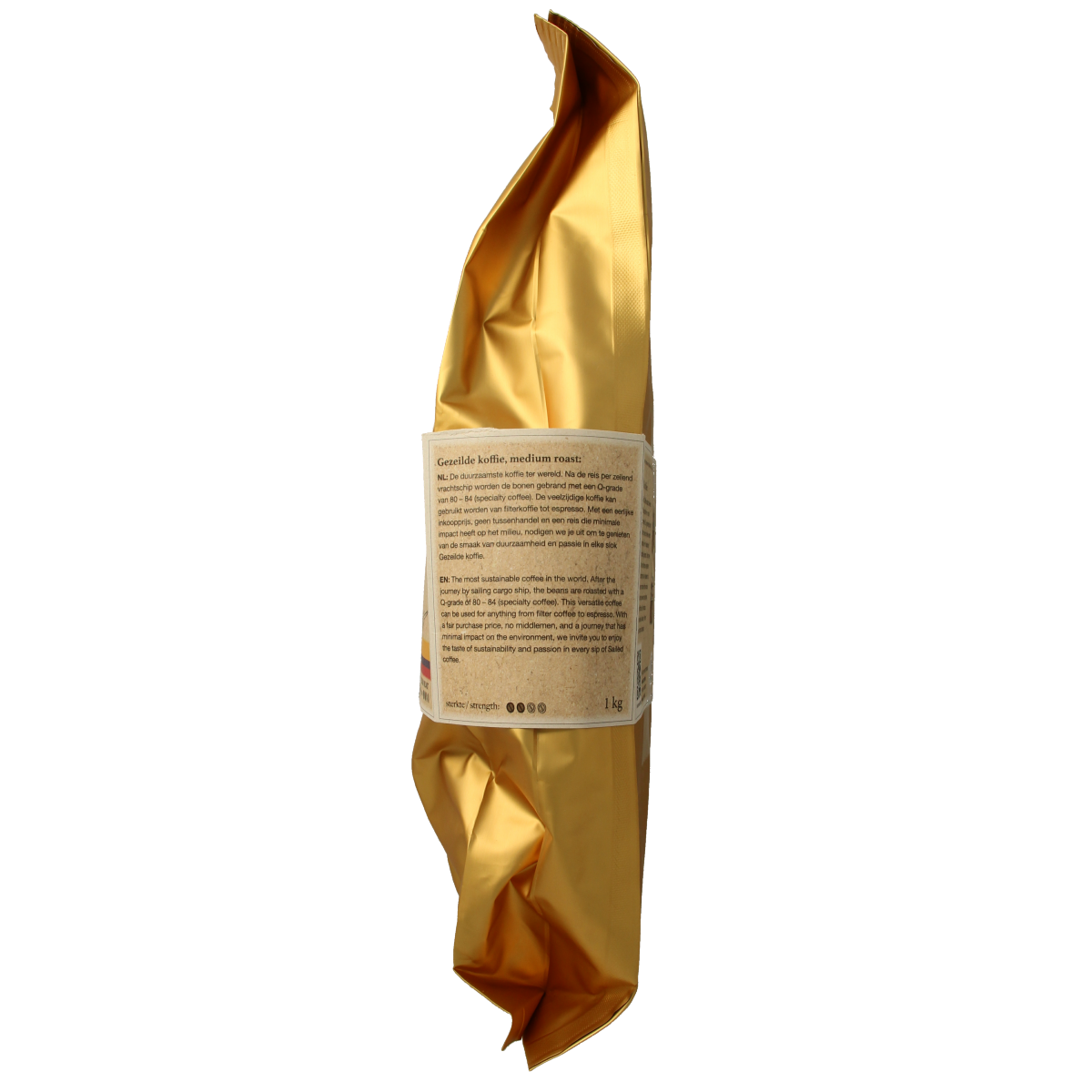 SUN Coffee Gezeilde koffiebonen medium roast bio 1.00 Kilogram