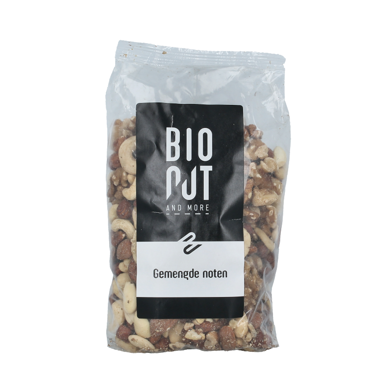 Bionut Gemengde noten zonder paranoten bio 500 Gram