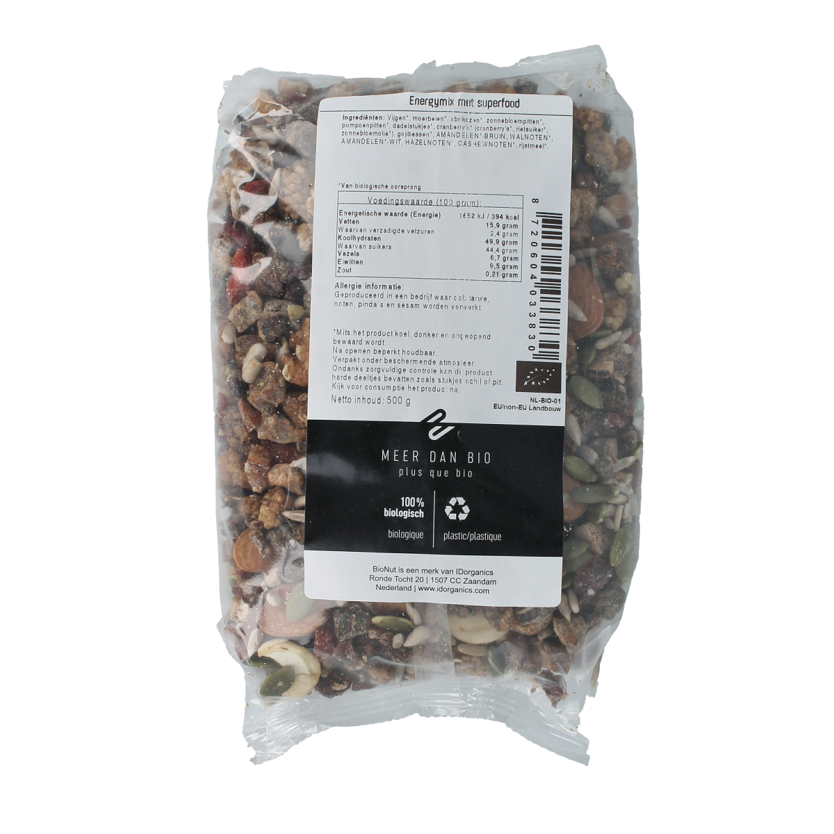 Bionut Energymix superfood bio 500.00 Gram