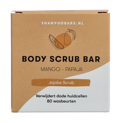 Shampoobars Body scrub bar mango & papaja 60.00 Gram
