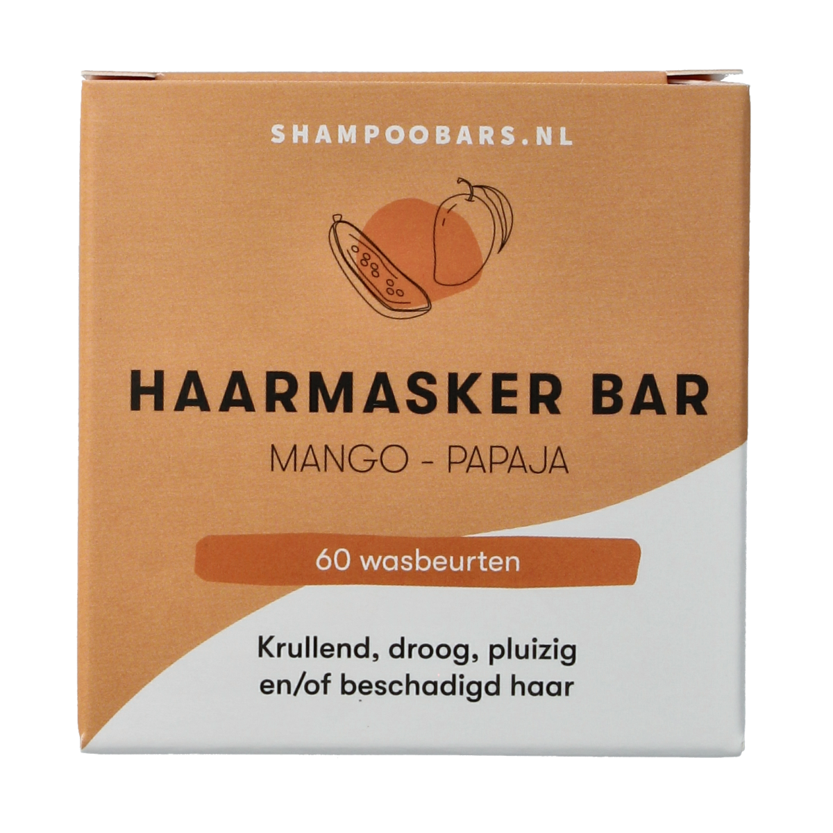 Solyd Hair mask bar mango papaya 45.00 Gram