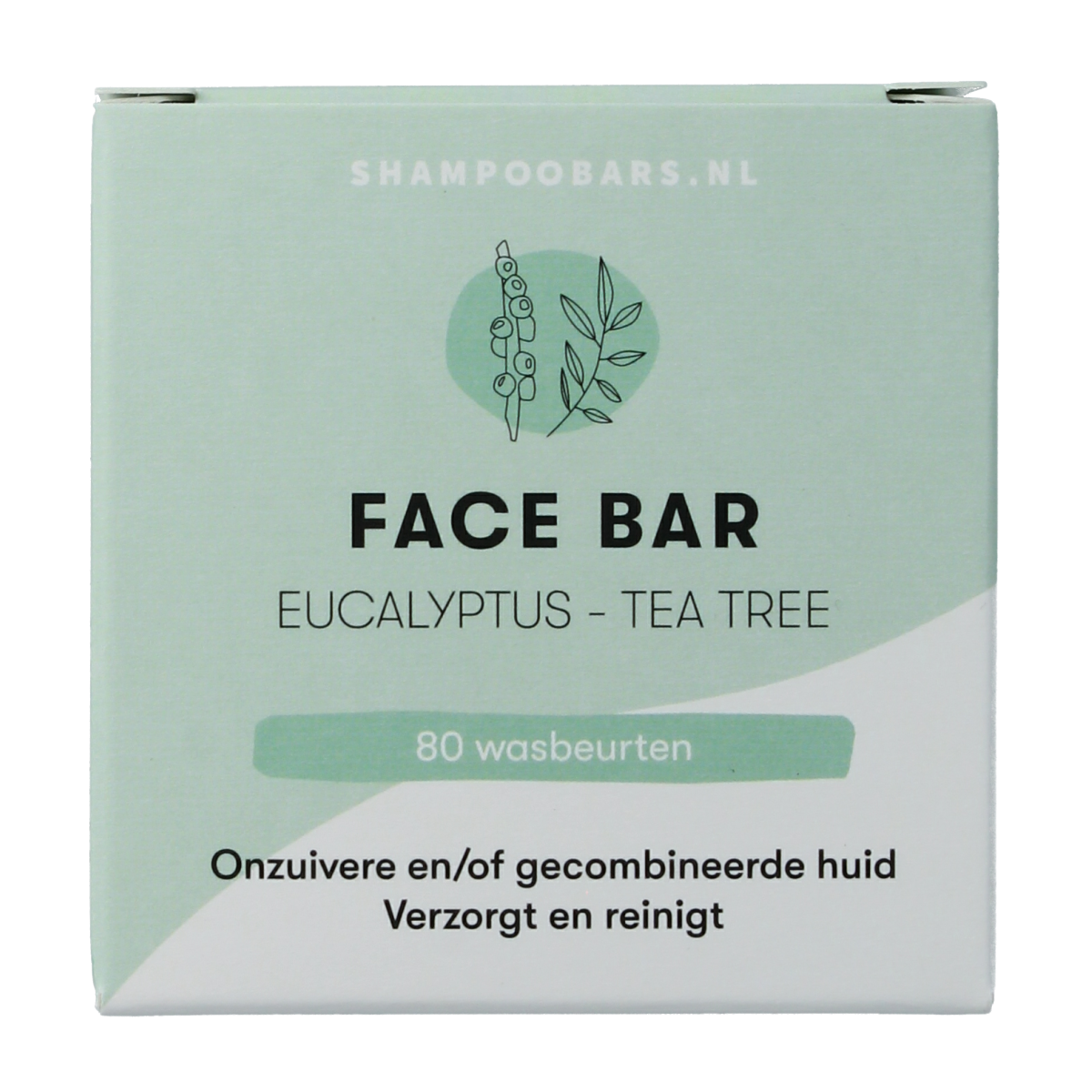 Solyd Face Wash Bar Eucalyptus Tea Tree 60.00 Gram