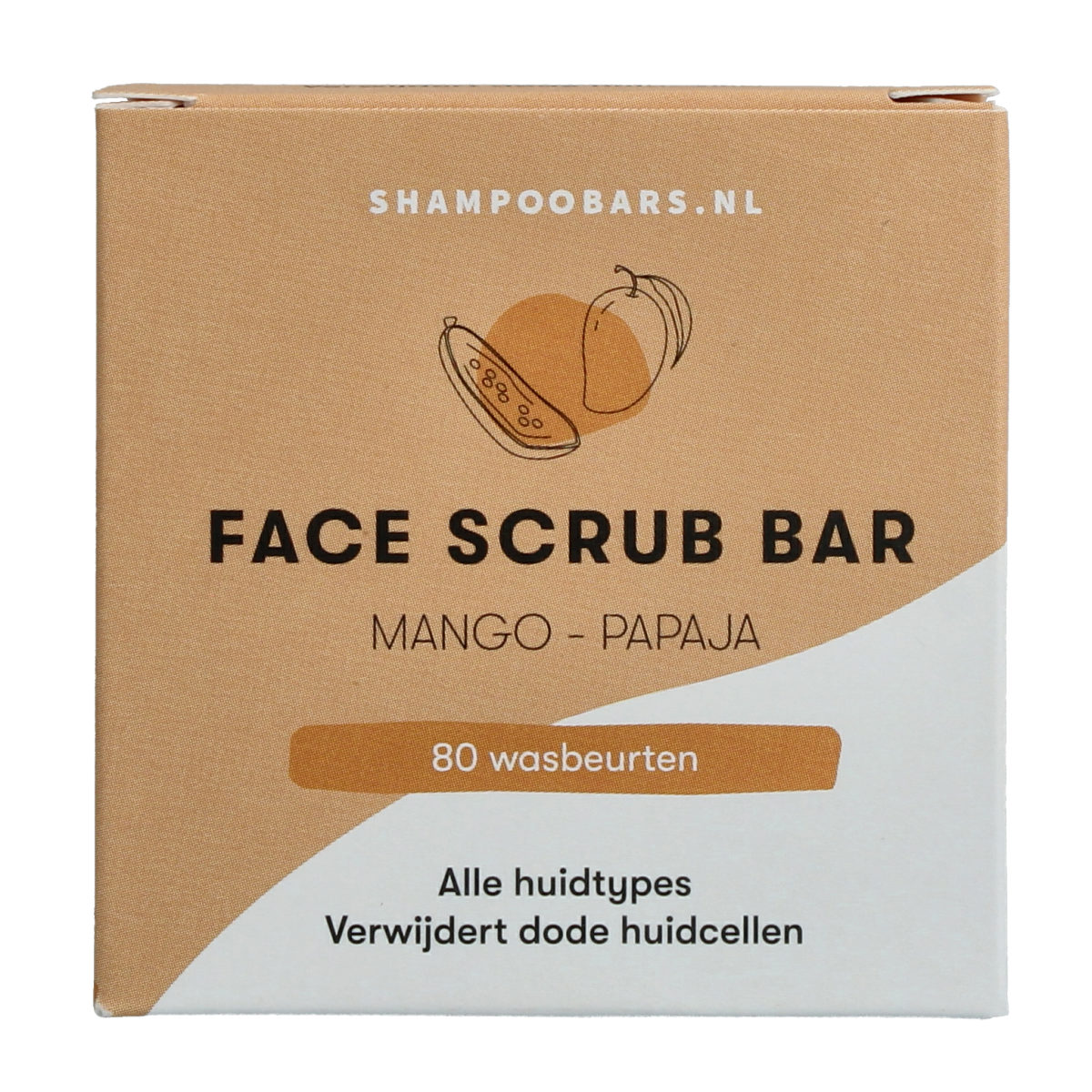 Solyd Face Scrub Bar Mango Papaya 60.00 Gram