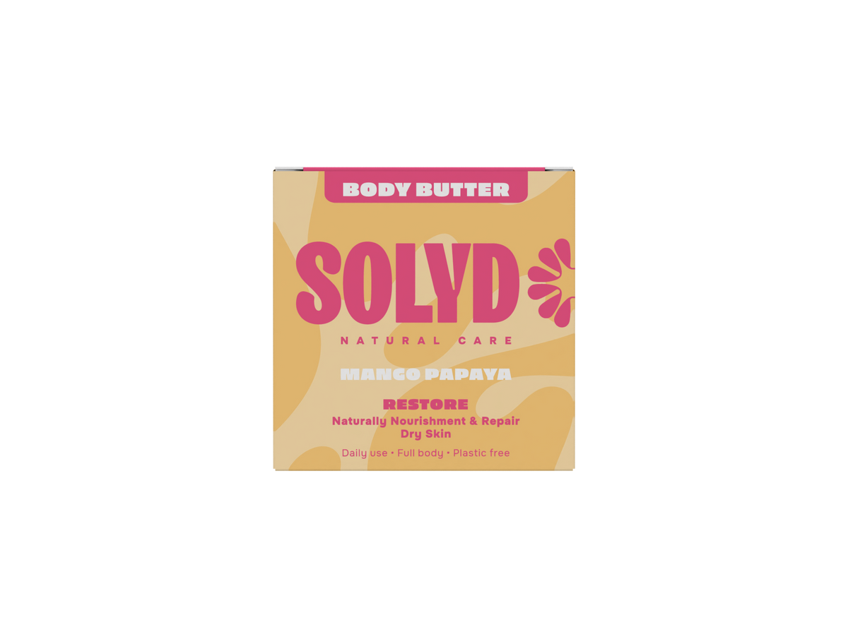 Solyd Body Butter Bar Mango Papaya 45.00 Gram