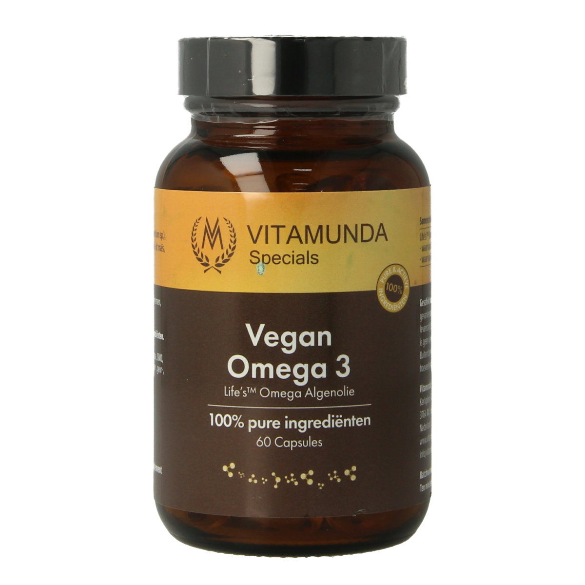 Vitamunda Omega 3 vegan 60.00 Capsules