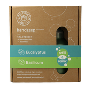 The Green Lab Co Handzeep premium starterset eucalyptus & basilicum 1.00 Set